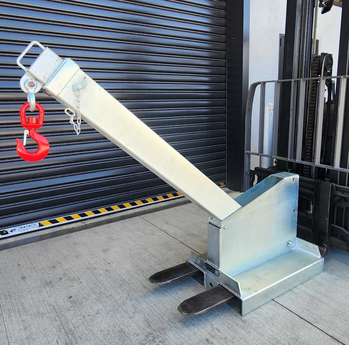 Forklift Adjustable Tilt Jib 4.5T (Long)