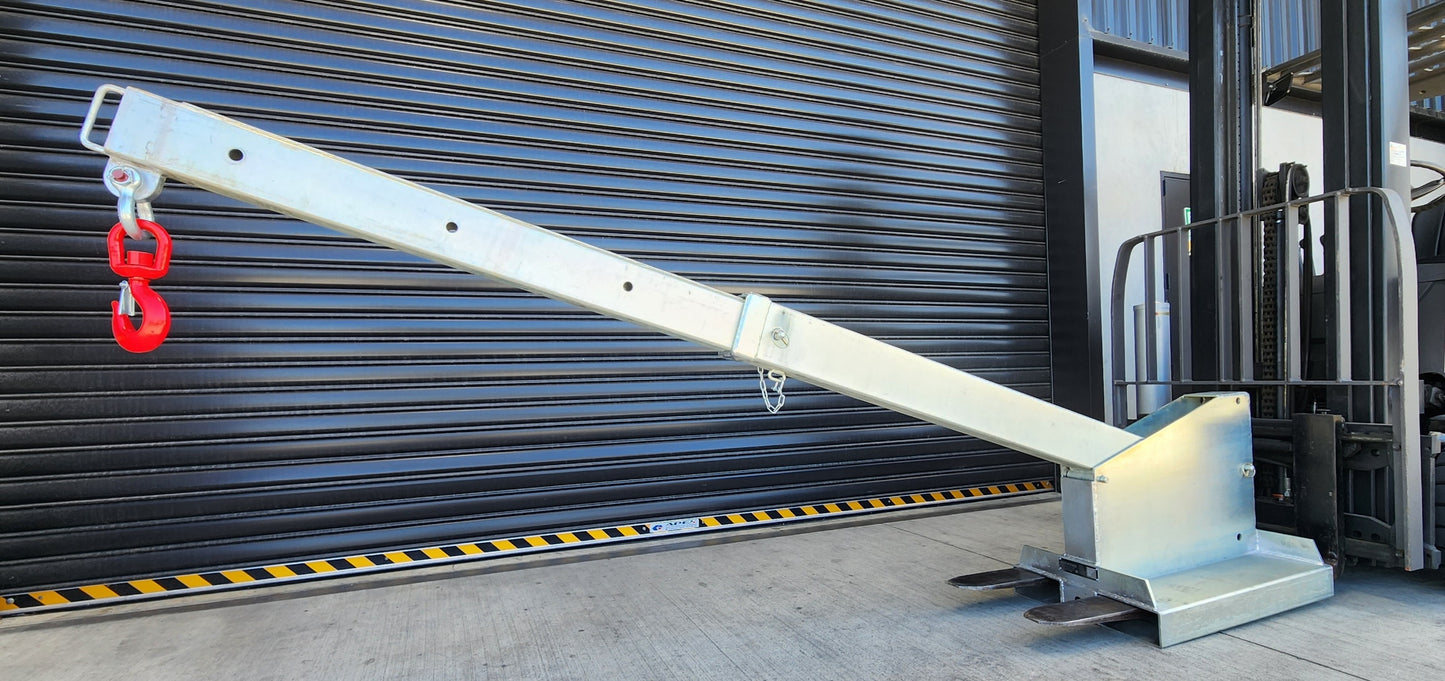 Forklift Adjustable Tilt Jib 4.5T (Long)