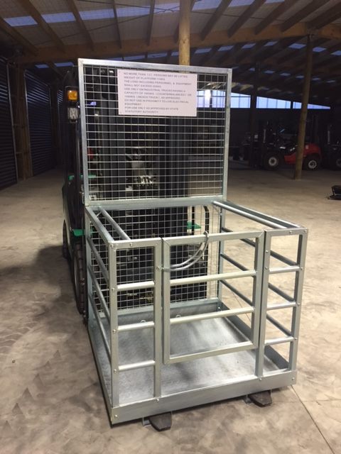 Forklift Safety Cage